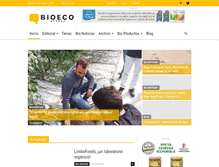 Tablet Screenshot of bioecoactual.com